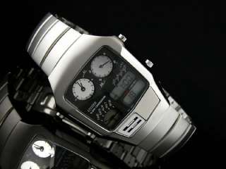   Citizen Chronograph Dual Time Digital Analog Watch JG2040 54A  