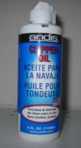 ANDIS Clipper OIL Squeeze Bottle 4.0 oz  