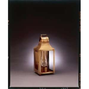 Northeast Lantern 9031 DAB LT2 CLR Culvert Top Wall Dark Antique Brass 