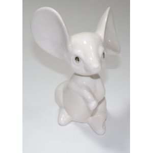  Big Ear Mouse Vintage Porcelain Figurine 