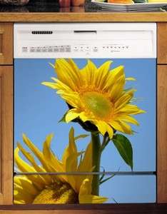 Appliance Art Sunflower Magnetic Dishwasher Cover Large  
