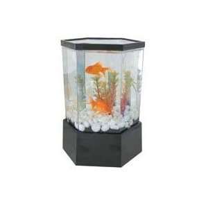  Mini Hexagon Aquarium Kit with Filter & Air Pump (Quantity 