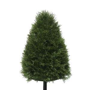   Artificial Pond Cypress Cone Topiary Tree   Unlit