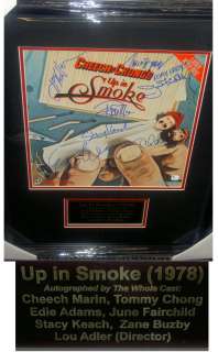 CHEECH AND CHONG UP IN SMOKE SIGNED AUTO LASER DISK WOW  