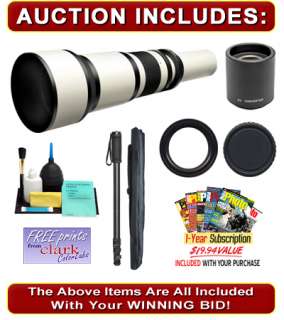   IF MC 52x Ultra High Power Telephoto Zoom Lens Kit for Nikon AF Mount