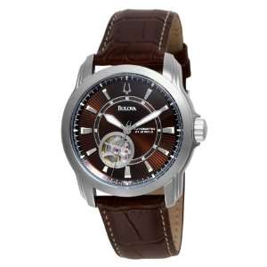  96A108 Automatic Mechanical Strap Brown Dial Watch Bulova Watches