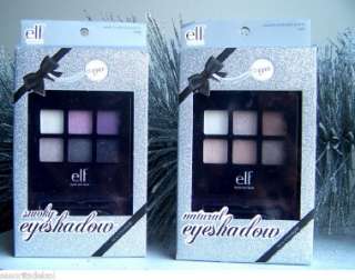 ELF HOLIDAY EDITION EYESHADOW PALETTE~NATURAL OR SMOKY COLLECTION 