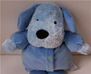 Carters Child of Mine BLUE DOG MUSICAL PULL Toy Lovey  