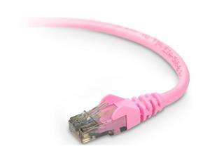    BELKIN A3L980 05 PNK S 5 ft. Cat 6 Pink UTP Patch Cable