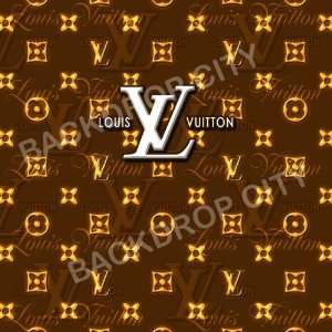  8x8 L. Vuitton Hip Hop Background Backdrop  