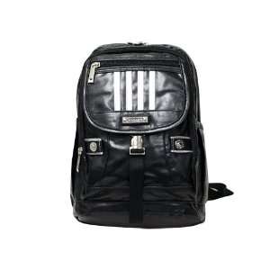  Skinny Faux Leather Buckle Backpack for MSI X340 Ultra 