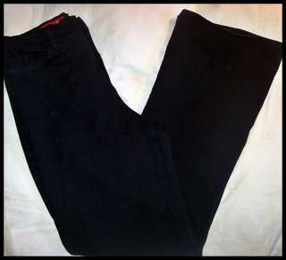   Daughters Jeans TUMMY TUCK Stretch BLACK WASH Boot Leg SIZE 12P  