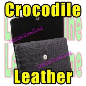 Crocodile Leather Case for  Nook Color  