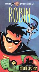 The Adventures of Batman Robin   Robin VHS, 1995 085391390138  