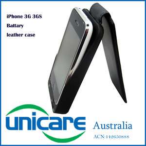 Backup Battery Charger&Leather Case for iPhone 3G 3GS  