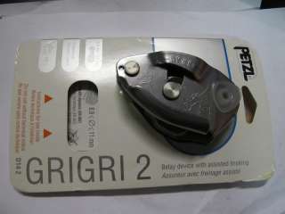 NWT PETZL GRIGRI2 Belay Device with Assisted Braking   FREE US 