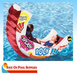 Aqua Rocker Inflatable Swimming Pool Toy Float Lounge  