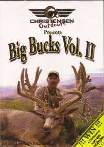 Big Bucks Vol 2 ~ Mule and Whitetail Deer Hunting DVD  