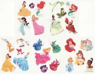   per sheet, sheets measure 3 x 4 Featuring Disneys Princesses