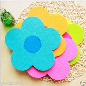 colors Sunflower Placemat Cup Mat Tableware M size New  