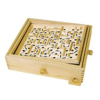 Wood Labyrinth Game.Opens in a new window