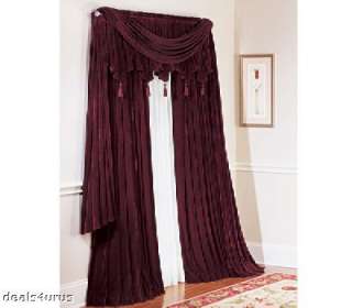 NEW 84 LONG VELVET CURTAIN PAIRS   CHOCOLATE BROWN  