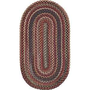   Capel Rugs Bear Creek 9x13 oval Heritage Red Area Rug