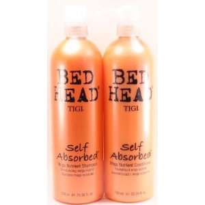 Bed Head TIGI self absorbed mega nutrient shampoo (2 bottles of 25.36 