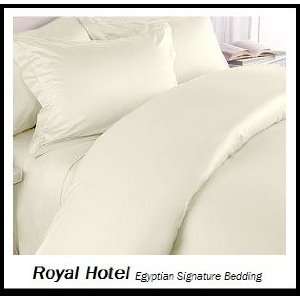  Royal Hotels 8pc Full size Bed in a Bag Solid Ivory 800 