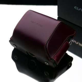   full leather camera case for fuji Fujifilm Finepix X10   Brown  