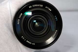 Nikon Vivitar 24 48mm f3.8 lens AI manual focus zoom series 1 VMC FE 