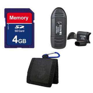 camera kit 4gb carder reader memory card reader brand new
