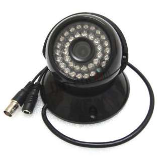Night Vision 24LED IR Swivel Dome Camera Color with Audio USA FAST 