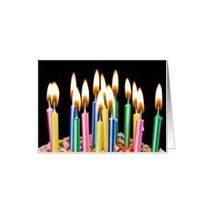  brother, birthday, candle, cake Card Health & Personal 