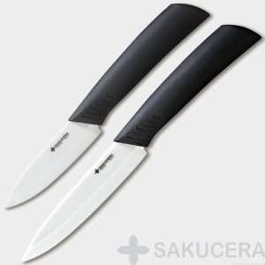  3 + 4 Inch Sakucera Ceramic Knife Chefs Cutlery Set 