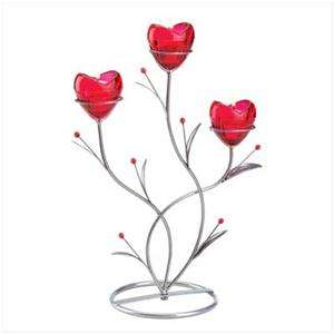 HEART CORAZON CANDELABRA CANDLEHOLDER freeGIFToffer  