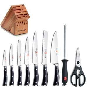  Wusthof Knife Block Set, 10 Pieces