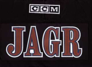 JAROMIR JAGR Washington Capitals Black Jersey size XXL  