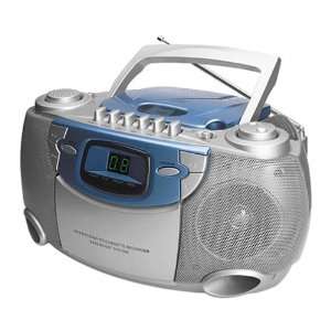   COBY CX CD246   Boombox   radio / CD / cassette   silver Electronics