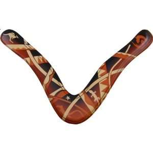  Rangs Boomerangs Aussie Fever   decorated wood boomerang 