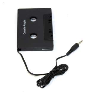 Premier Car Cassette Adapter for  iPod iPhone Tablet  