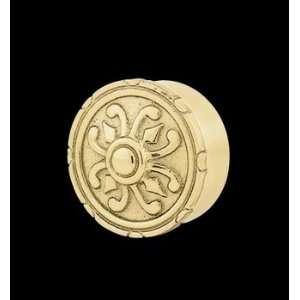   Bright Polished Solid Brass, 2 Decorative End Cap