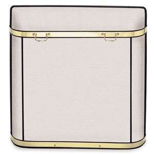 Pilgrim SGB Series Spark Guard Polished Brass Trim and Handle Screen 