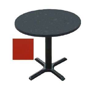   Bxt24R 35 Cafe and Breakroom Tables   Round   Red