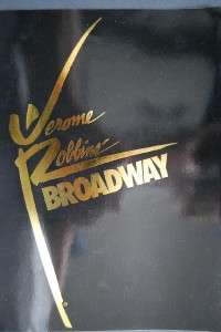 Brochure Jerome Robbins Broadway Alexander Shapiro  