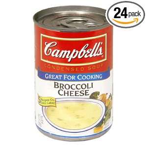 Campbells Red & White Broccoli Cheese Soup, 10.75 Ounce Can (Pack of 