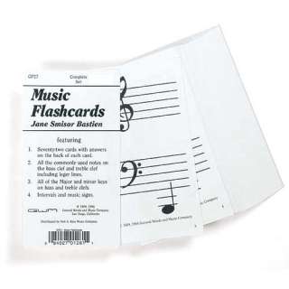 Flashcards General Music by Jane Bastien  