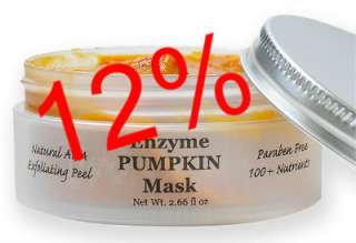   PUMPKIN Face MASK Spa Treat AHA 12% Glycolic Acid Chemical Peel Facial
