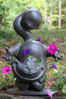 Alice in Wonderland RARE CHESHIRE CAT GARDEN STATUE  