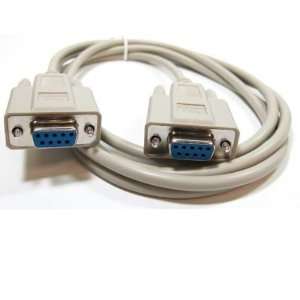  SF Cable, DB9 Female/Female Null Modem Cable (10 Feet 